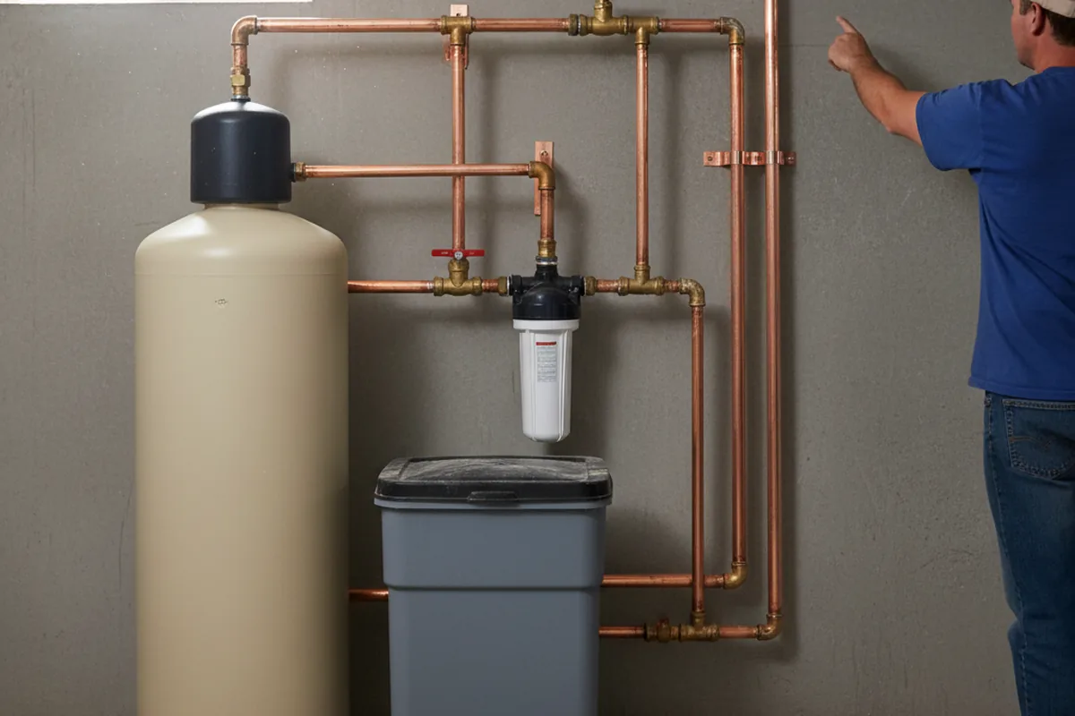 Whole-house water treatment system installed in Chalfont